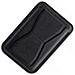 Porta Carte E Supporto Pieghevole In Pu Pelle Universale Con Slot A Farfalla Black - Foto miniatura 2