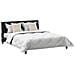 Piumone con cuscino 3 pcs Bianco 200 x 200 cm Microfibra - Foto miniatura 3