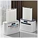 Dispenser Di Filo Interdentale Smart Con Sensore - Ricaricabile Type-c Con 100 Plettri Grey - Foto miniatura 2
