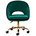 sedia girevole QS-MF18G verde - Foto miniatura 3