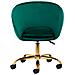 sedia girevole QS-MF18G verde - Foto miniatura 4