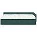 Struttura Letto Angolare con Materasso 2 pcs Verde Velluto - Foto miniatura 5