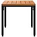 Set di Mobili da Esterno con cuscino 3 pcs Nero Rattan in PE - Foto miniatura 8