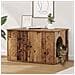 Casa per Gatti Legno vecchio 85 x 55 x 50 cm Legno multistrato - Foto miniatura 2