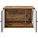Casa per Gatti Legno vecchio 85 x 55 x 50 cm Legno multistrato - Foto miniatura 6