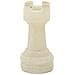 Set 8 Scacchi Decorativi Quarzy In Resina Bianco E Oro - Foto miniatura 2