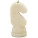Set 8 Scacchi Decorativi Quarzy In Resina Bianco E Oro - Foto miniatura 4