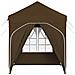 Tenda per feste a pop-up 192 x 192 x 245 cm Tortora - Foto miniatura 7