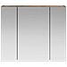 Mobiletto per specchio da bagno Rovere fumé 60 x 14,5 x 50 cm - Foto miniatura 5