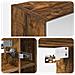 Mobiletto per specchio da bagno Rovere fumé 60 x 14,5 x 50 cm - Foto miniatura 9