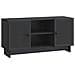 Mobile TV 102 x 34,5 x 50 cm Nero Legno ingegnerizzato - Foto miniatura 1