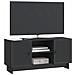 Mobile TV 102 x 34,5 x 50 cm Nero Legno ingegnerizzato - Foto miniatura 2