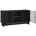 Mobile TV 102 x 34,5 x 50 cm Nero Legno ingegnerizzato - Foto miniatura 3