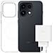 Reno16 Pro 5G Box 512GB 12GB Ram Display 6.32" Amoled 144Hz max Main Camera 50+200+50MP Selfie 50MP DualSim (nano+eSim) Dimensity 8550 Super Android16 ColorOS16 6000mAh Starlight Black con Magnetic Case + SuperVOC 80W Power Adapter Dimensity 8550 Super Android16 ColorOS16 6000mAh Starlight Black con Kit:+50+50 Magnetic Case + SuperVOC 80W Power Adapter - Foto miniatura 4
