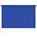 Tenda a Rullo per Esterni 225 (L) x140 (A) cm Blu HDPE - Foto miniatura 1