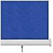 Tenda a Rullo per Esterni 225 (L) x140 (A) cm Blu HDPE - Foto miniatura 3