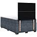 Letto box spring con materasso Grigio Scuro 120 x 200 cm - Foto miniatura 8