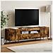 Mobile TV LED Rovere Fumo Legno ingegnerizzato - Foto miniatura 2