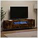 Mobile TV LED Rovere Fumo Legno ingegnerizzato - Foto miniatura 4