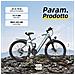 26"" Bicicletta Elettrica GT900 Shimano 21 Velocità Batteria 36V13Ah 250W 25KM /H 30-60km Display LCD con Sblocco NFC City E-Bike - Foto miniatura 7