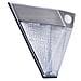 Applique Solare con Sensore PIR Piramide Argento 5000.703 - Foto miniatura 1
