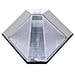 Applique Solare con Sensore PIR Piramide Argento 5000.703 - Foto miniatura 6