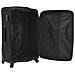 3 Pz Set Di Valigie Trolley Morbide Nere - Foto miniatura 6