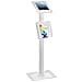 Supporto Da Pavimento Per Installare Tablet Stativo Stand Mc-724 - Foto miniatura 1