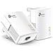 Tl-pa717 Kit 1000 Mbit / s Collegamento Ethernet Lan Bianco 2 Pezzo[ i] (Av1000 - Gigabit Powerline Starter Kit - Bridge - Gige, Homeplug Av [ hpav] , Homeplug Av [ hpav] 2.0 - Wall-pluggable)  - Foto miniatura 6