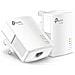 Tl-pa717 Kit 1000 Mbit / s Collegamento Ethernet Lan Bianco 2 Pezzo[ i] (Av1000 - Gigabit Powerline Starter Kit - Bridge - Gige, Homeplug Av [ hpav] , Homeplug Av [ hpav] 2.0 - Wall-pluggable)  - Foto miniatura 1