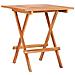 Set Da Bistrot 3 Pz Pieghevole In Legno Massello Di Teak - Foto miniatura 2
