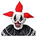 Maschera Testa Completa Clown Horror Con Capelli - Foto miniatura 3