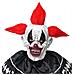 Maschera Testa Completa Clown Horror Con Capelli - Foto miniatura 1