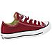 Chuck Taylor All Star Seasonal - Ox, Scarpe Da Ginnastica Donna, Rosso Burgundy M9691c, 40 Eu - Foto miniatura 15