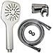Duplex: Doccia 3getti Quad. 150 Ss Con Flessibile - Foto miniatura 2