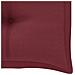 Cuscino per Panca Rosso Vino 100x (50+50) x7cm in Tessuto Oxford - Foto miniatura 5