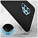 Cover In Silicone Semirigido Samsung Galaxy A32 5g Con Finitura Soft Touch Nera - Foto miniatura 2