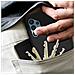 Cover In Silicone Semirigido Samsung Galaxy A32 5g Con Finitura Soft Touch Nera - Foto miniatura 6