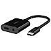 RockStar 3,5mm Audio- und USB-C Ladeadap. schw. NPA004btBK - Foto miniatura 2