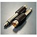 AUDANG 6.3mm RCA Nero, Acciaio inossidabile cavo di interfaccia e adattatore - Foto miniatura 2
