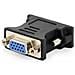 A-DVI-VGA-BK DVI-A VGA 15-pin Nero, Metallico cavo di interfaccia e adattatore - Foto miniatura 1