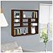 Mensola A Muro Rovere Marrone 90x16x78 Cm In Legno Multistrato - Foto miniatura 6