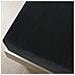 Lenzuola Con Angoli Jersey 2pz Nero 100x200 Cm Cotone - Foto miniatura 3