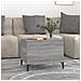 Tavolino Salotto Grigio Sonoma 60x44,5x45 Cm Legno Multistrato - Foto miniatura 4