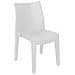 Sedia Da Esterno Ravenna, Set Di 4 Sedute Da Giardino, Sedia Per Tavolo Da Pranzo, Poltrona Outdoor Effetto Rattan, 100 % Made In Italy, 48x55h86 Cm, Bianco - Foto miniatura 2