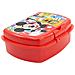 Disney Sandwich Box Rossa Per Bambini In Plastica Mickey Mouse Topolino Utile Per Portare La Merenda Fuori Casa - Foto miniatura 2