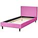 Letto Velluto Fitou 90 X 200 Cm Fucsia - Foto miniatura 6
