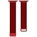 Cinturino Per Apple Watch 38/40/41mm Acciaio Inox Stile Milanese, Rosso - Foto miniatura 4