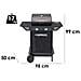 Barbecue A Gas Con 2 Bruciatori In Acciaio E Fornello Laterale Xpert 100 Ls Plus - Foto miniatura 2