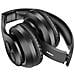 Cuffie a Padiglione HP-55 Pieghevoli con Bluetooth Microfono Incorporato Colore Nero - Foto miniatura 2